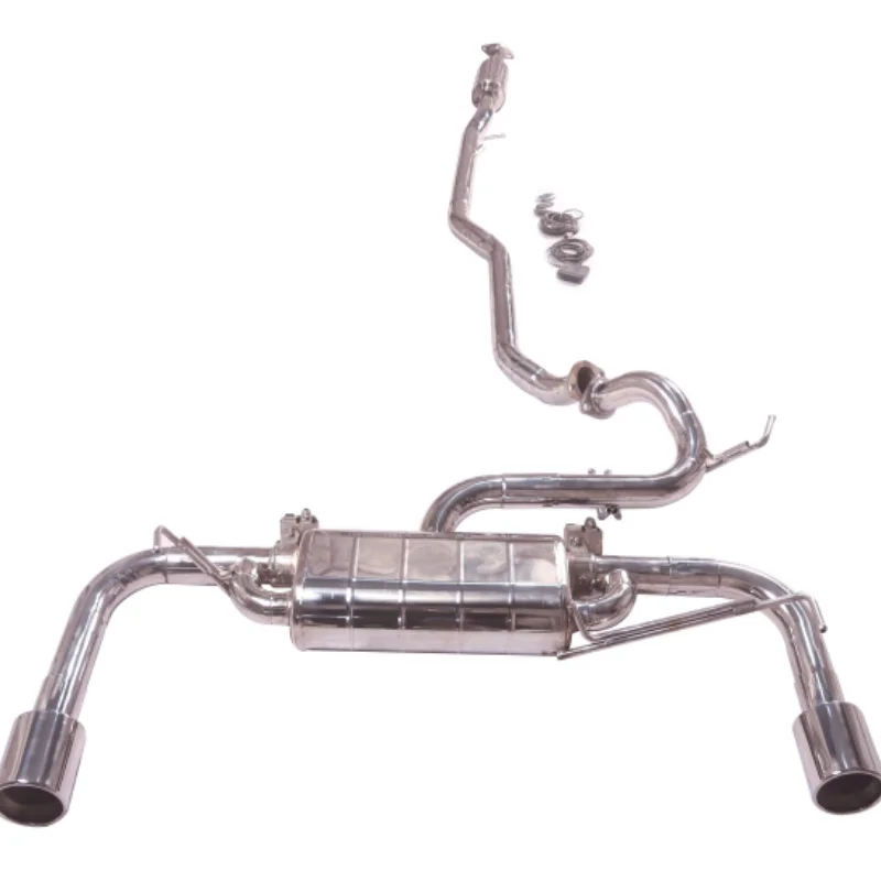 

[L]The Valve Muffler Exhaust System is applicable to the cat-back exhaust system of 2010-2012 Mitsubishi Lancer 1.8L