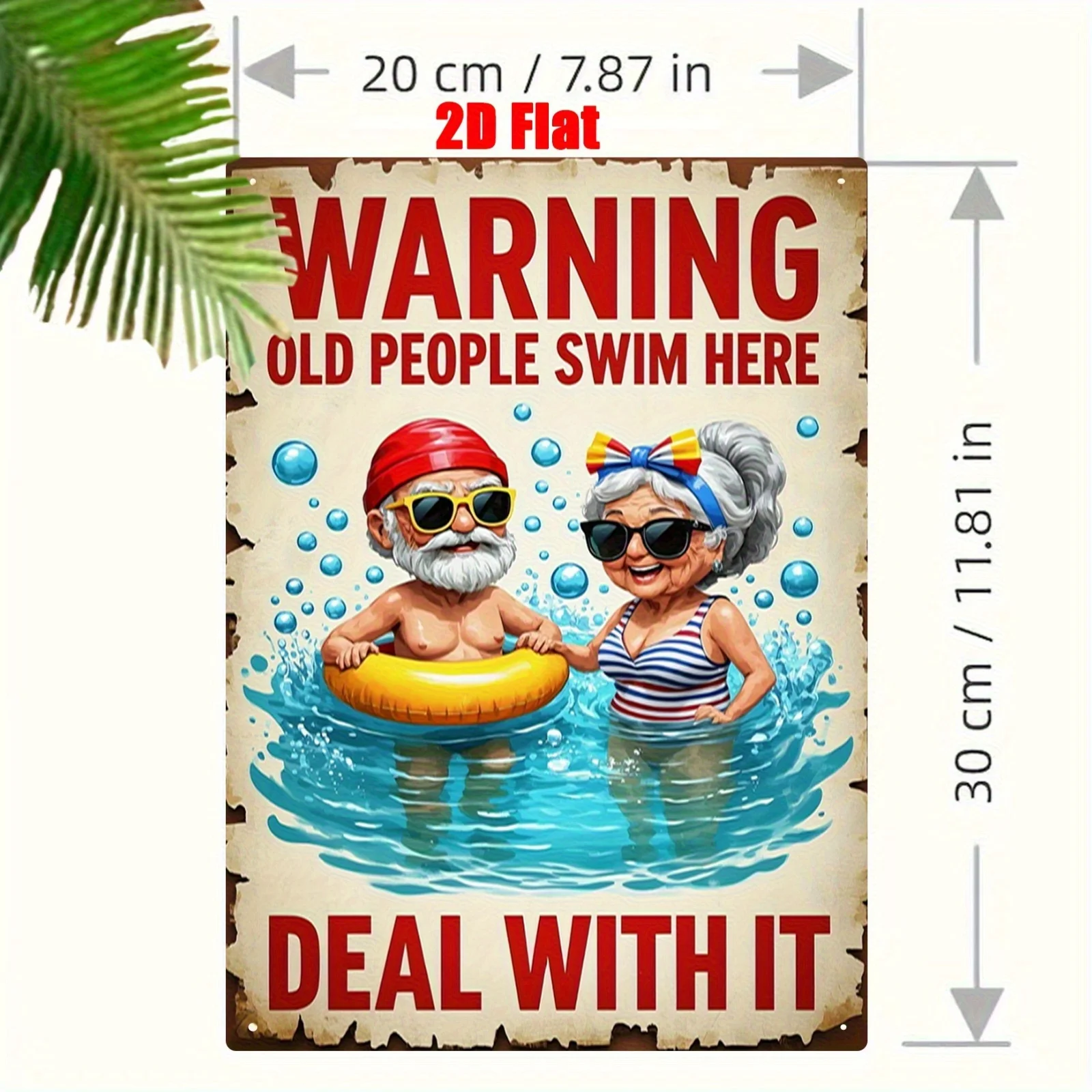 Old People Swim Here