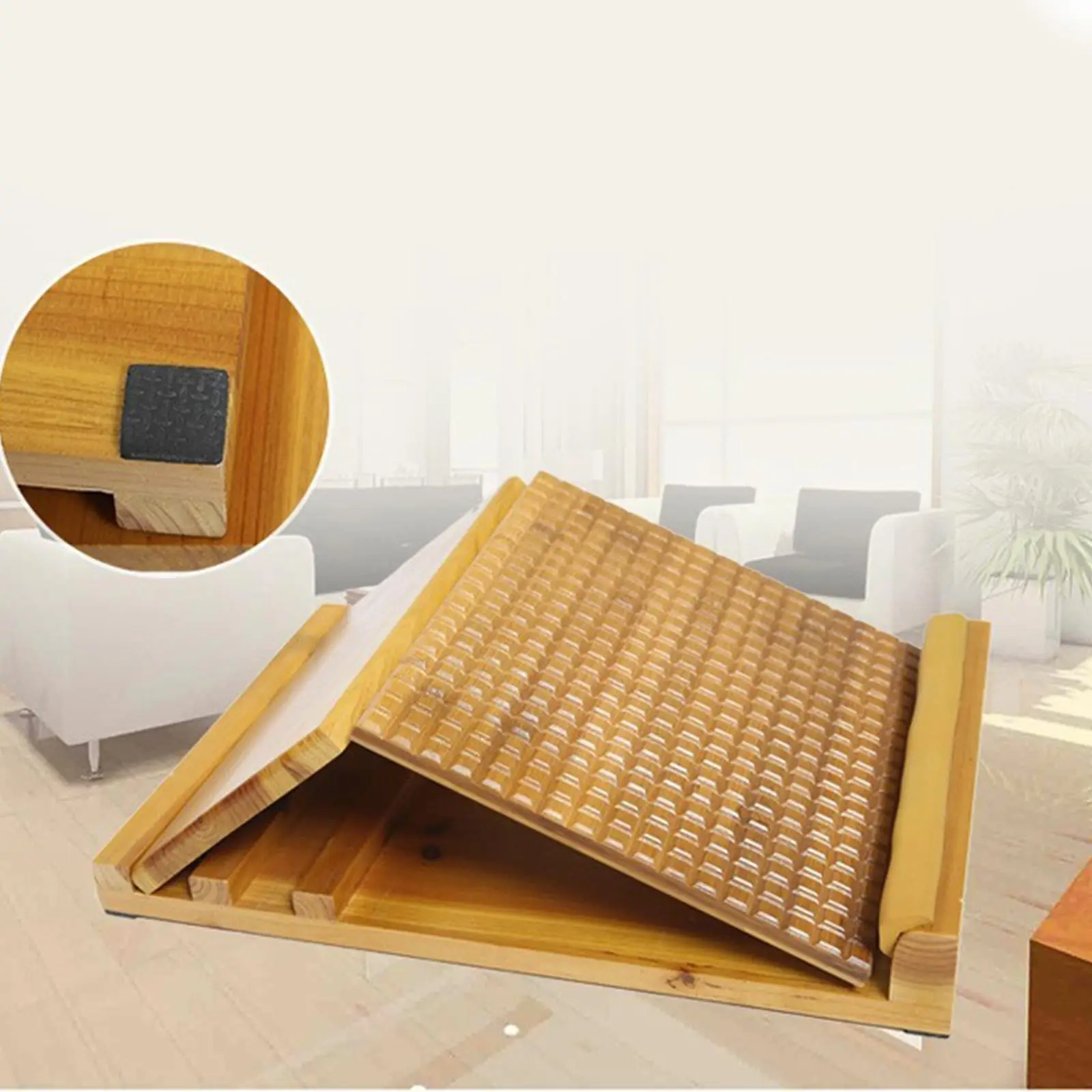 Tabla estiramiento plegable – Camilla portátil piernas y flexibilidad - imagen 5
