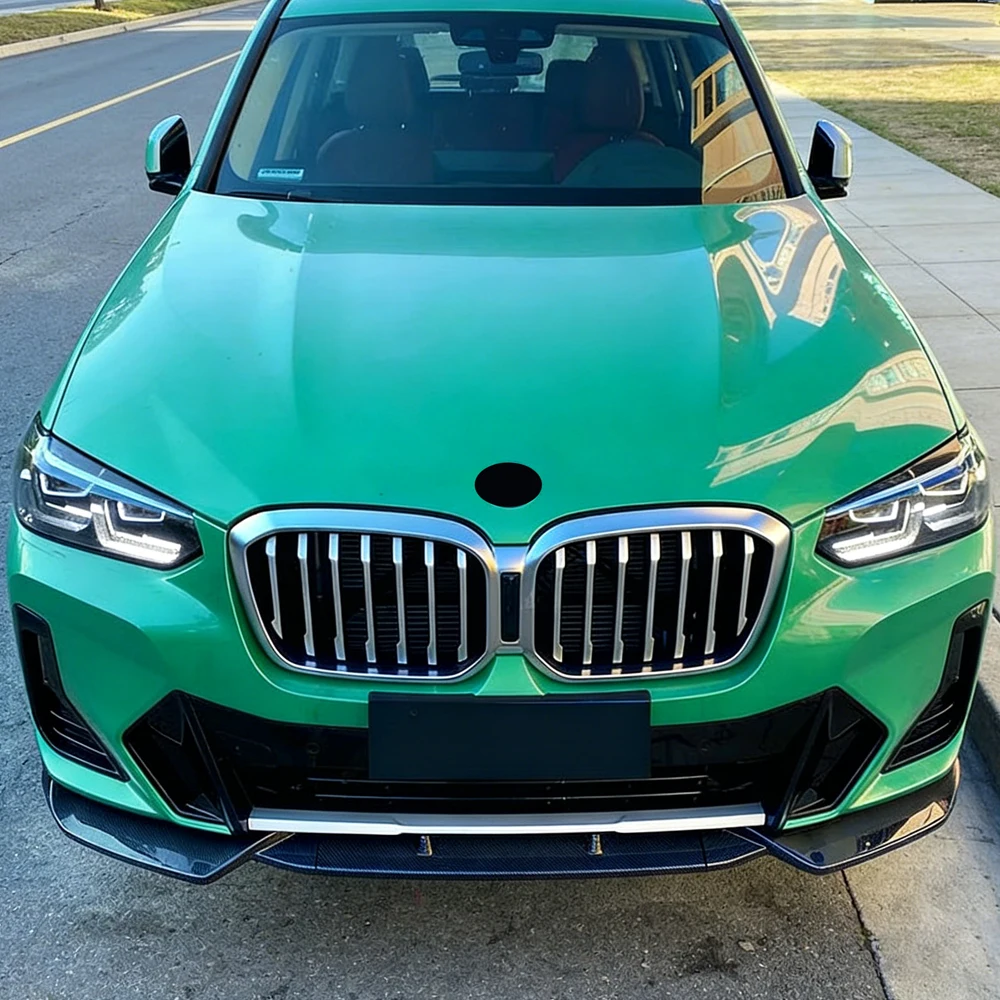 

For BMW X3 G01 X4 G02 IX3 G08 20d 30i 30d M40i M40d M-Sport 2022-2024 Front Bumper Splitter Lip Spoiler Diffuser Black Body Kits