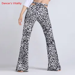 Belly Dance Female Adult Fashion Elegant Long Pants Practice Clothes Woman Profession Performance Trousers Training Clothing