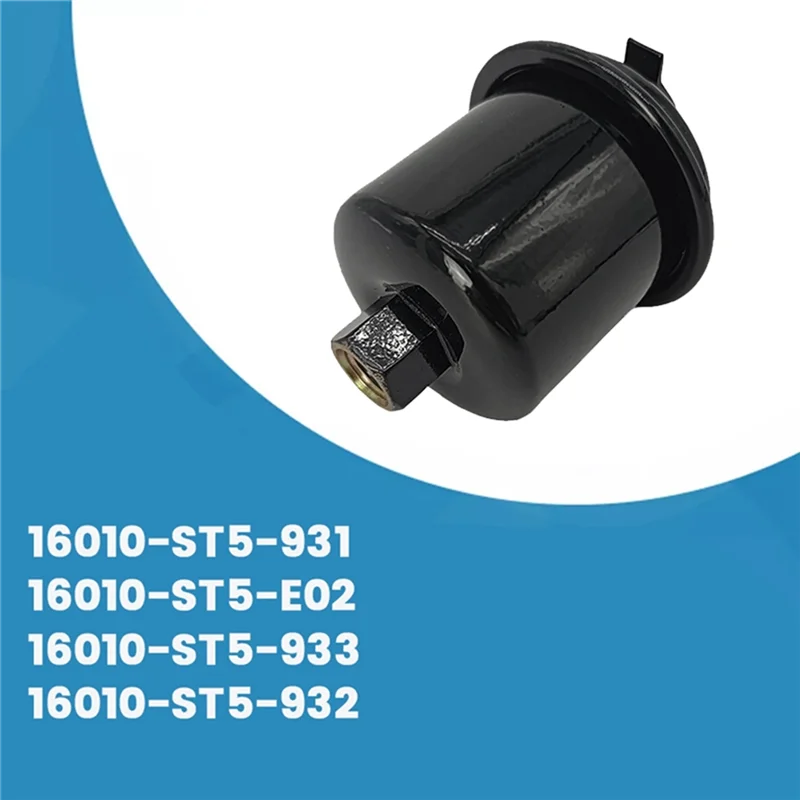 5 قطعة فلتر الديزل فلتر الوقود 16010-ST5-E02 16010-ST5-932 لهوندا أكورا إنتيجرا سيفيك أكورد 1997-1999 16010ST5933