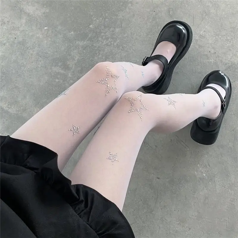 

Женщины панк тонкий прозрачный трусики Harajuku горячее бурение для звездах страза