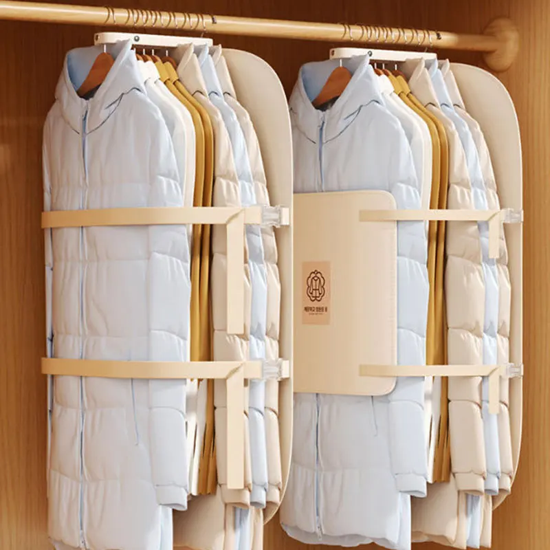 

Home Organization Compression Bags Lightweight Reusable for Closet Winter Storage, Maximizes Wardrobe Space & Clothes Dust-Free