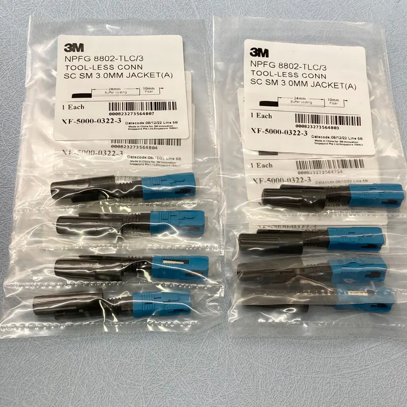 جودة عالية SC UPC 8802-TLC/3 جزءا لا يتجزأ من الألياف البصرية موصل سريع SC UPC 3.0 FTTH الألياف البصرية موصل سريع #4