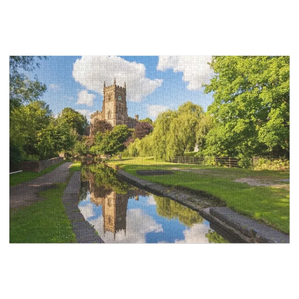 St Mary and All Saints Church, Kidderminster Jigsaw Puzzle Personalized Baby Toy Personalized Wooden Boxes Personalised Puzzle