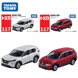 TAKARA TOMY Tomica 1:63 NO.117 Nissan X-TRAIL Alloy Car Dream Series Simulation Alloy Finished Car Model Toy Collection Gifts