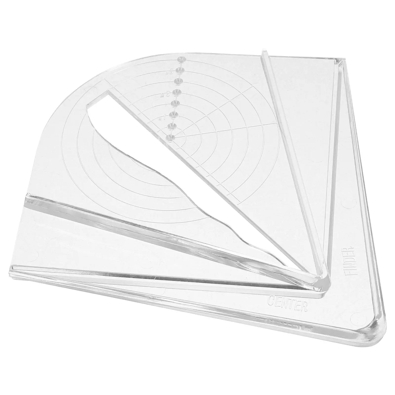 Workshop Marking Tools - Clear Acrylic Center Scribe Gauge for