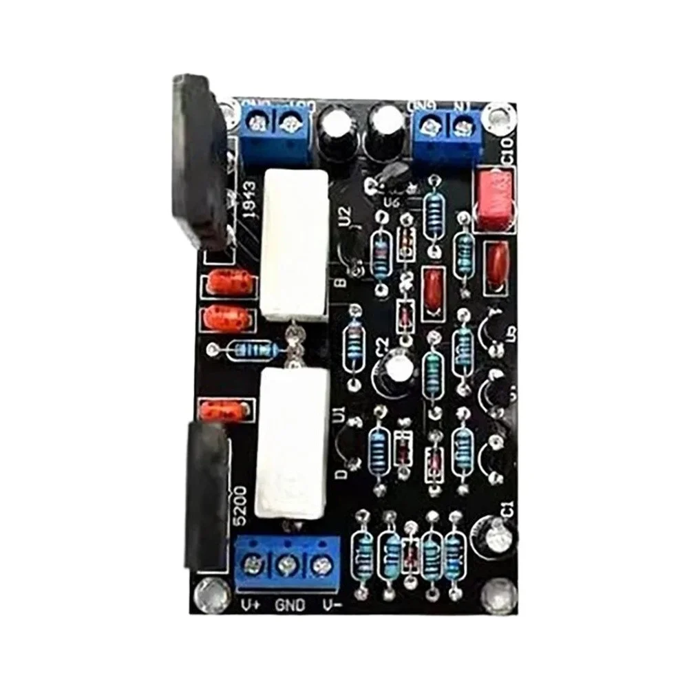 Single Channel 100W For Amplifier Board Engineered with 2SC5200 and 2SA1943 for Consistent Performance in Audio Applications