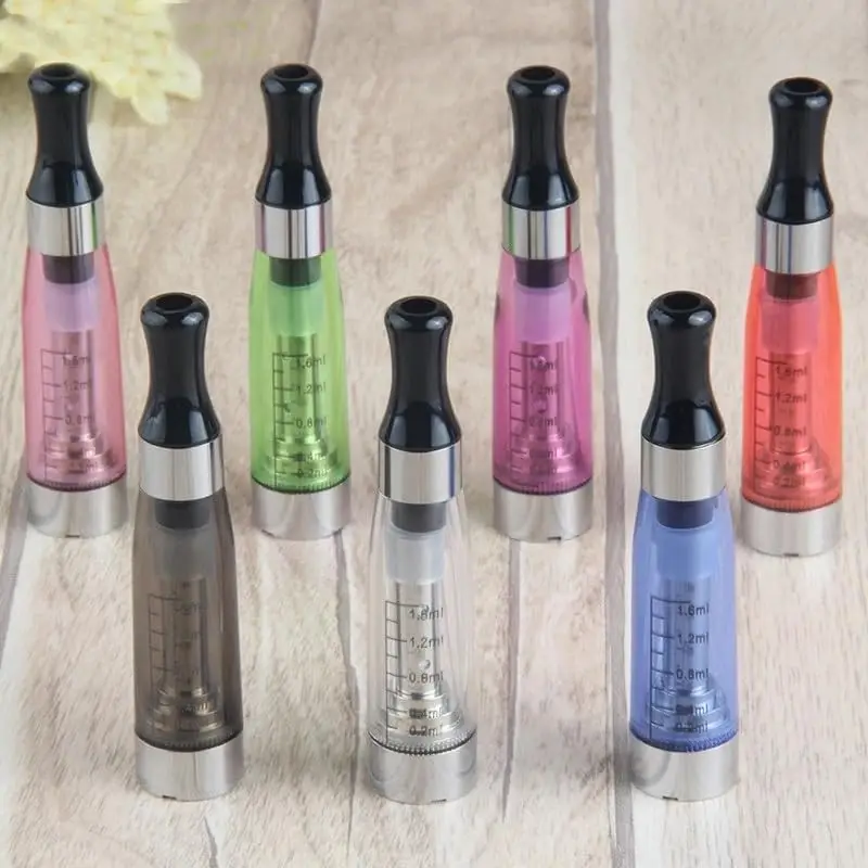 5 pçs/lote CE5 Atomizadores Clearomizer Tanque 1.6ml Capacidade Atomizador CE4 H2S MT3 para eGo-T eGo-C EVOD UGO Vape Bateria E Cigarros