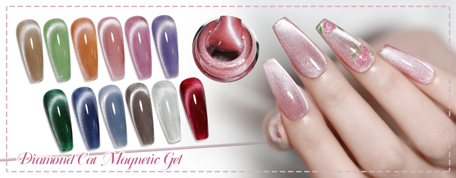 Arte Clavo Gel-Nagellack, 400 Farben, 15 ml, semi-permanenter Gel-Lack, Basis-Decklack, Nagelkunst, Maniküre, Soak Off-LED, UV-Salon-Gel – Detail 2