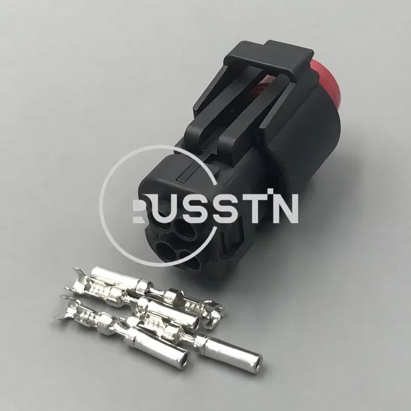 1 Set 4 Pin Auto Air Conditioning Pressure Switch Sensor Socket AC Assembly For Ford Mondeo Focus Car Modification Accessories