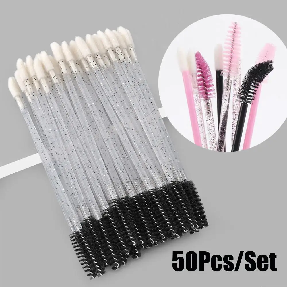 50PCS Eyelashes Brushes Wholesaler Disposable Lash Mascara Brush Lashes Extension Eyebrow Lipstick Wands Applicator Makeup Tool