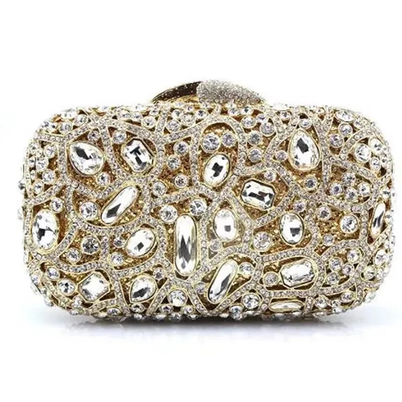 2023 새로운 금속 컷 아웃 패션 가방 클러치 백 디너 드레스 여성 가방 Catwalk 클러치 백