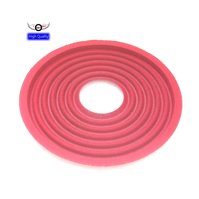 2pcs/Lot 165x50mm 180x49.5MM Cut Woofer Red Damper Spring Pad 8/10/ 12Inch Subwoofer Black/Red Spider Elastic Wave Repair Parts