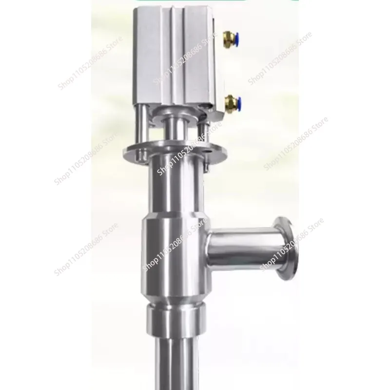 straight head filling head Anti-drip filling head, pneumatic filling valve 64 chuck,  1pcs