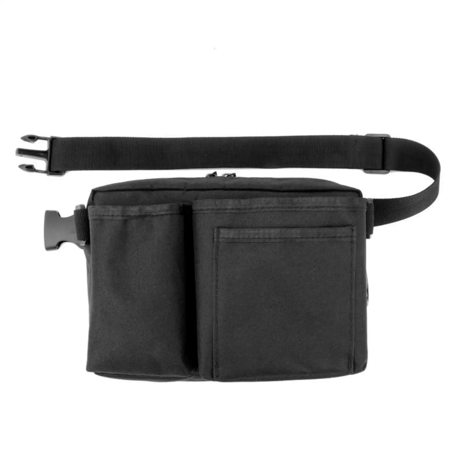 Waist Tool Bag Zippered Multiple Pockets Rectangular Tool Waist Bag for Workshop
