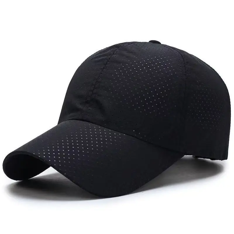 Outdoor-Sonnenhut für Herren, ideal für den Sommer, zum Angeln, als Baseballkappe oder Laufkappe, Originaldesign, dünne, schnelltrocknende und atmungsaktive Kappe. – Detail 10