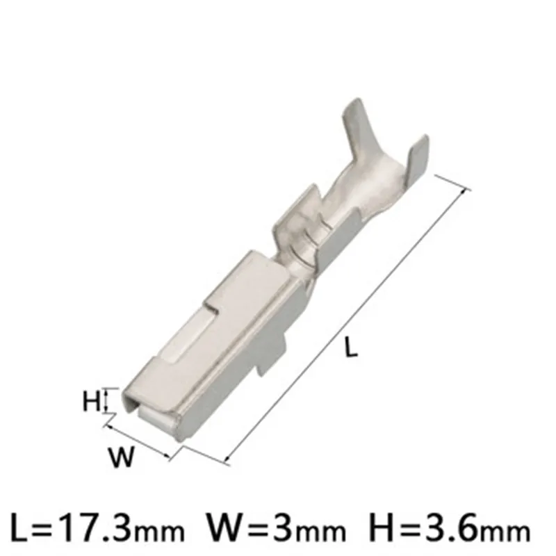 100 pcs crimping terminal 2.2 series auto wire connector pins 7116-4020 replacement of ST730675-3