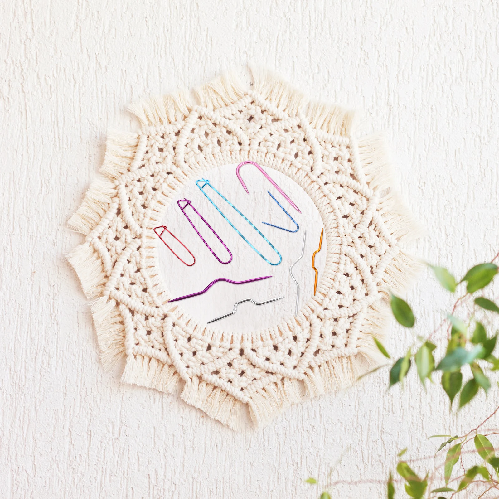 

18pcs Knitting Tools Set Aluminum Cable Needles For Sweaters Hats Scarves Diy Stitch Holders Weaving Accessories Knitting