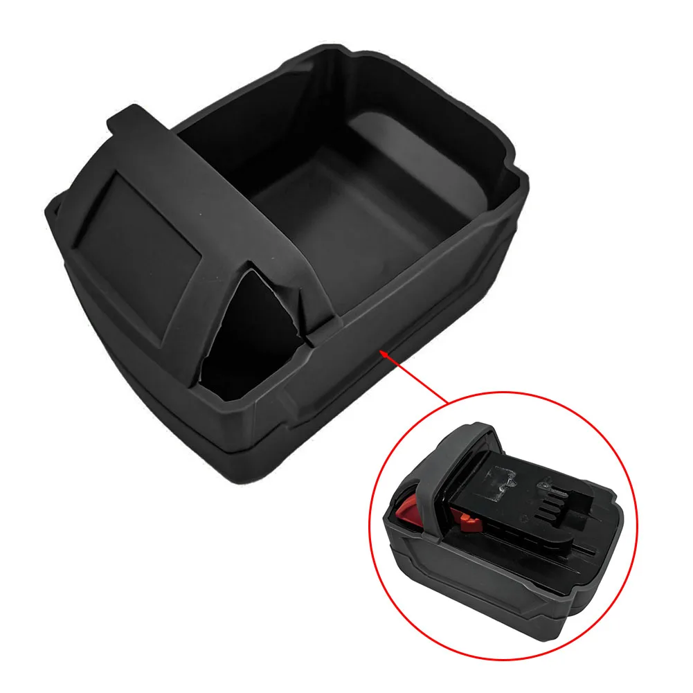 1pcs Silicone Protective Cover Case Replacement Parts For 18V 3.0 4.0 5.0 Battery Protective Cover Power Tools Accessories ﻿