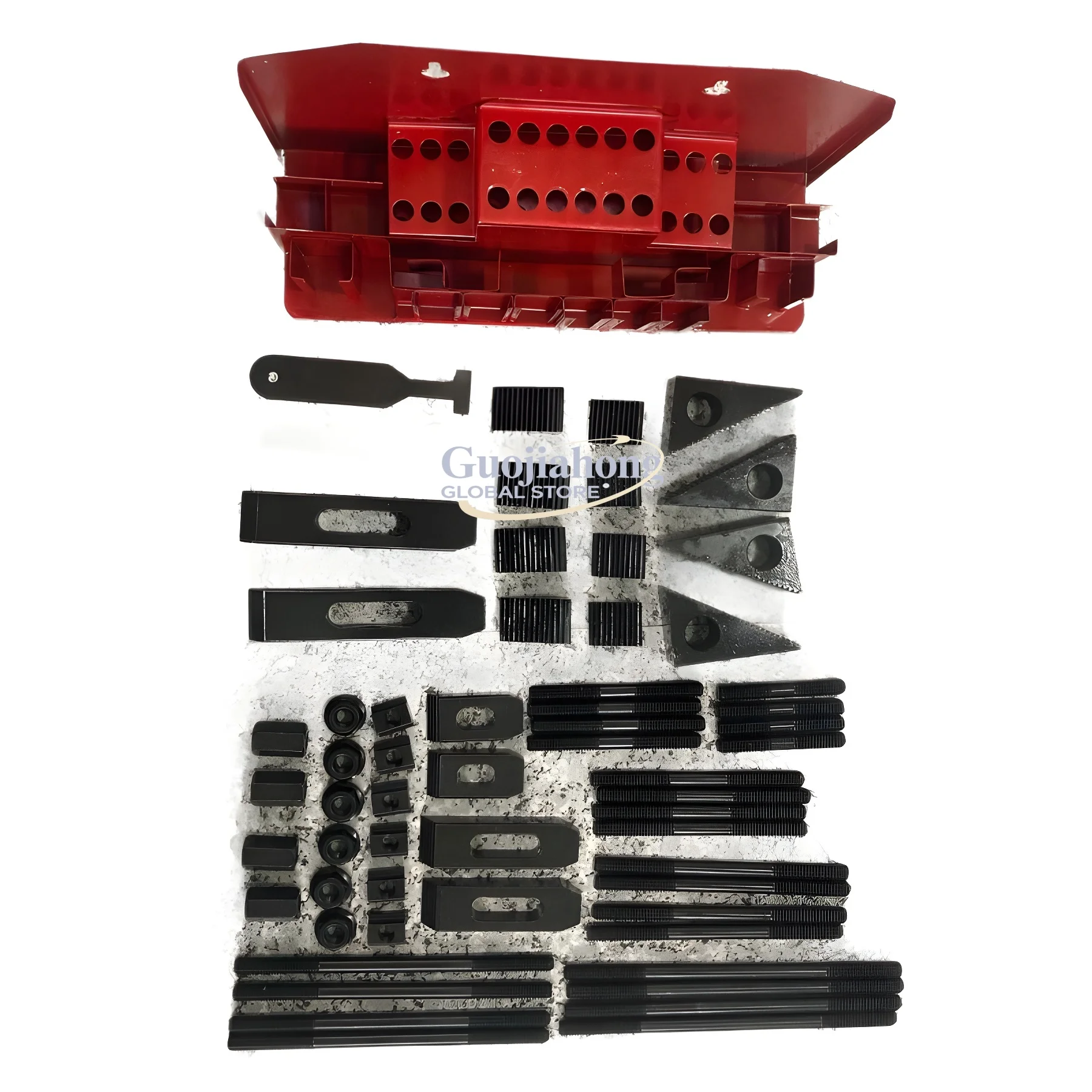 เครื่องกัดพร้อมแผ่นกดแบบรวม ชุด 60 ชิ้น |   อุปกรณ์ยึดอเนกประสงค์แบบแข็งแรง, แผ่นกด m10 × 12MM