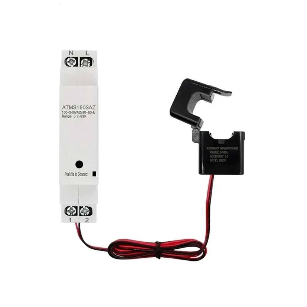 

For ZigBee Connected Electricity Meter on DIN Rail Offers Accurate Measurements of Voltage Current and Total Power Consumption
