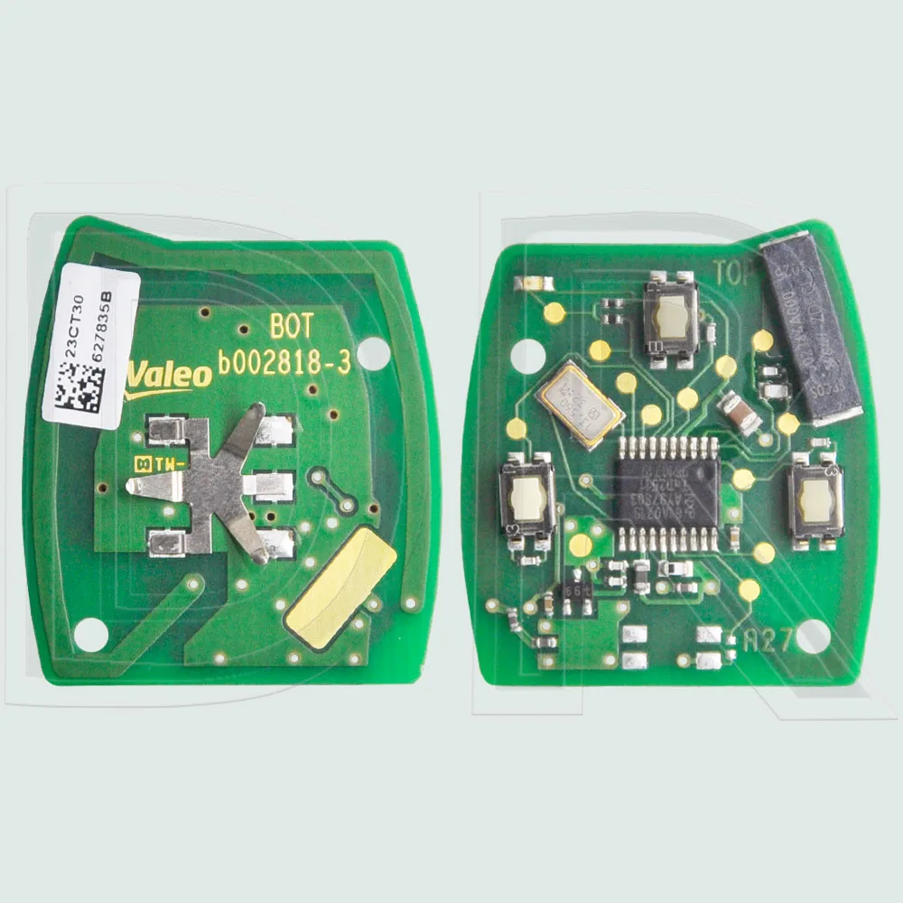 DR Original PCB/Inner S0084-A/S0087-A 313.8/433MHz ID46 PCF7961 Car Remote Key For Honda CIVIC EX SI CRV HRV Pilot 2008-2013