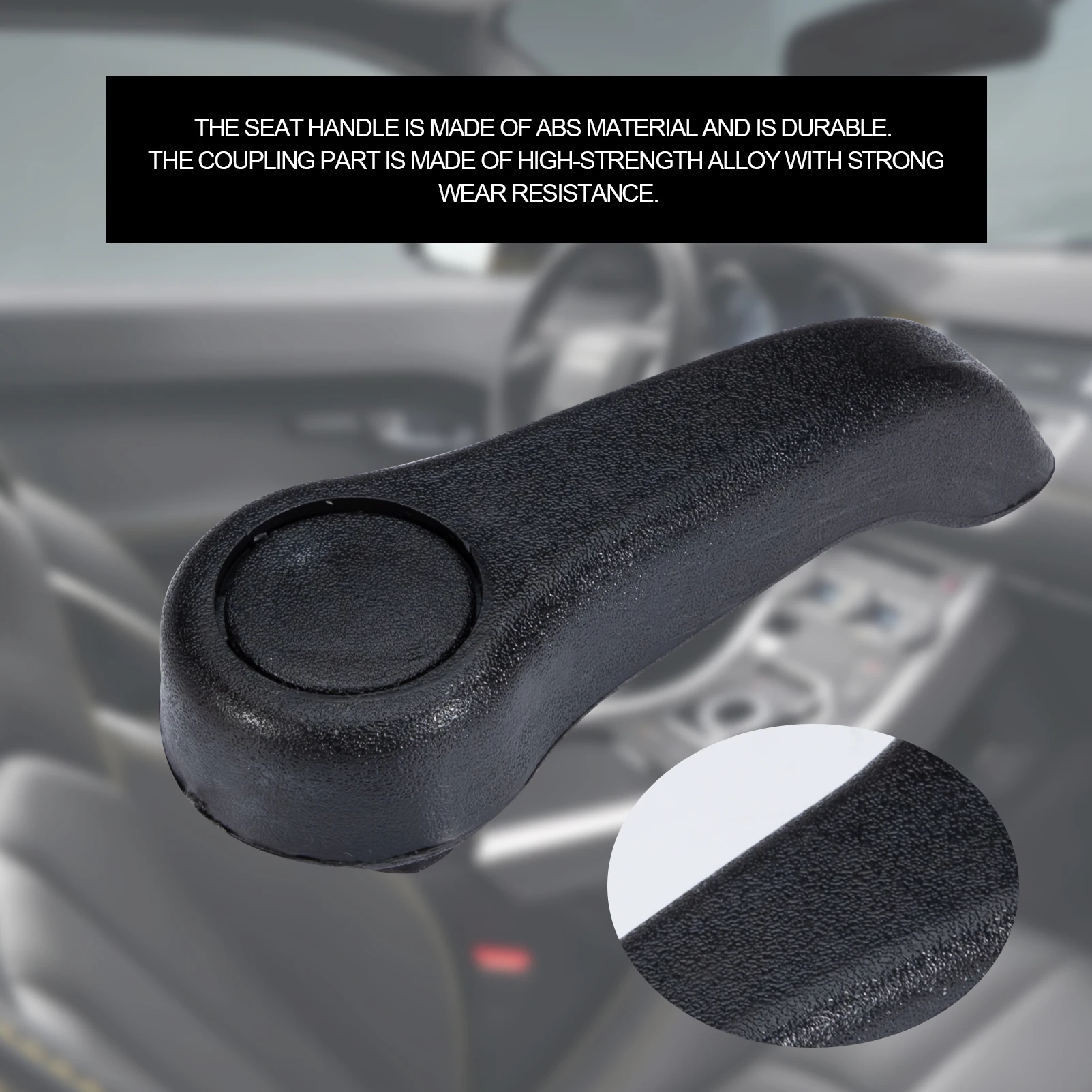 2 PCS Left Right Side Black Plastic Seat Base Adjustment Handle Lever For Renault Clio MK2 Twingo MK1 7701209658 7701470827