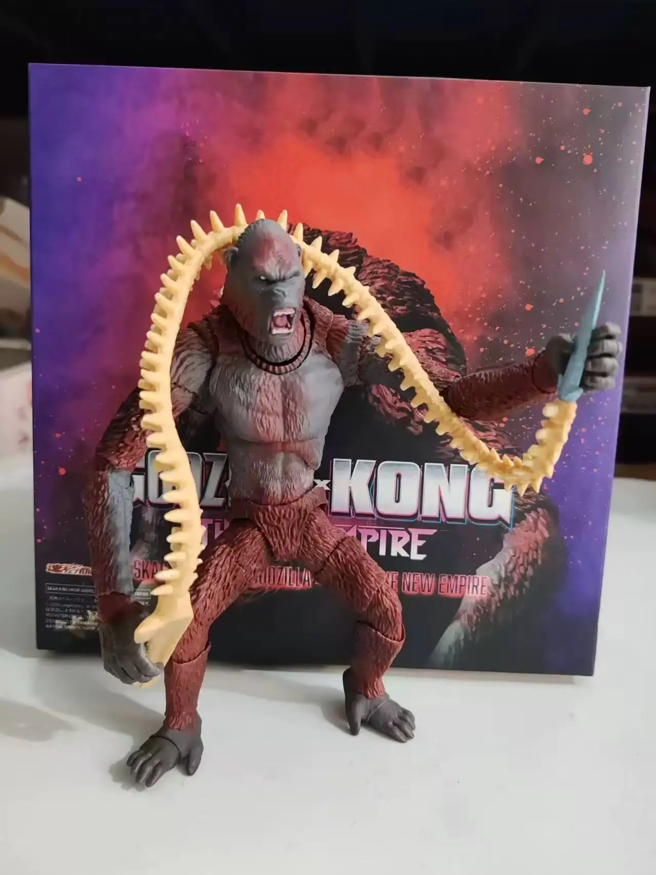 

KING KONG Gorilla Action Figure Collection Model Toy Gift Articulated Joints Moveable Vinyl Figurine Doll