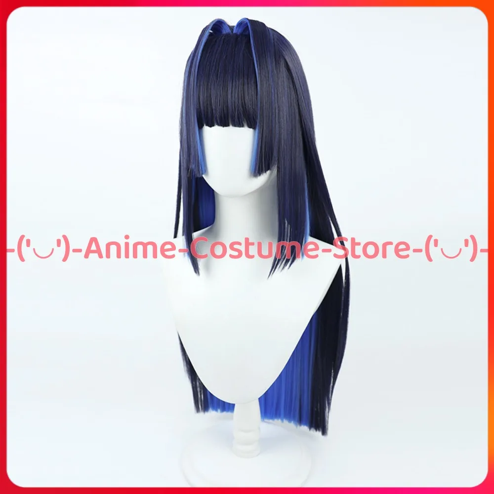 Hololive NL VTuber Ouro Kronii Cosplay Pruik Casual Outfit Anime Karakter Halloween Carnaval Feestkostuum Pruiken Synthetisch haar