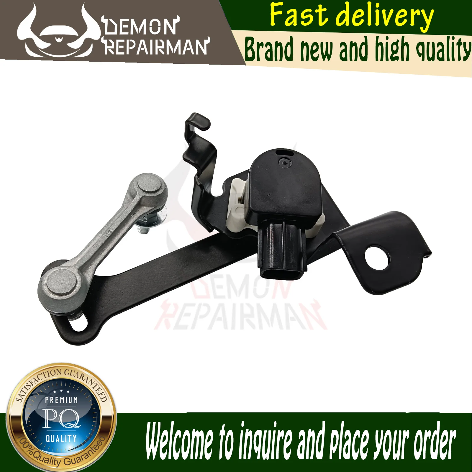 

89406-60030 8940660030 Front Height Headlight Level Sensor Compatible with Lexus LX570 5.7L Toyota Land Cruiser 4.5L 4.6L 4.7L