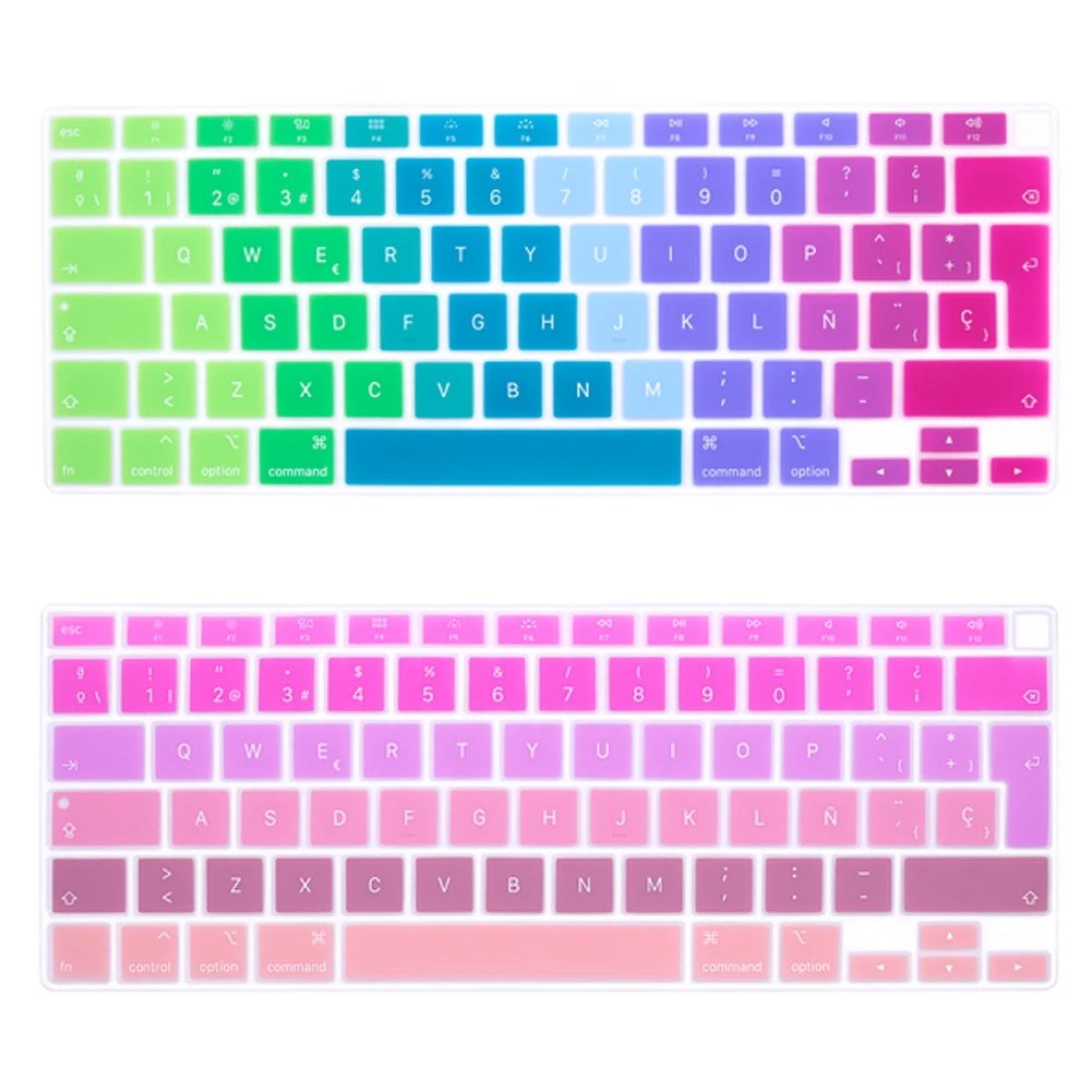 

Laptop Keyboard Cover for Macbook Air 13 M1 2020 Silicone English Keyboard Protector Skin for Macbook Air13.3 A2337 A2179