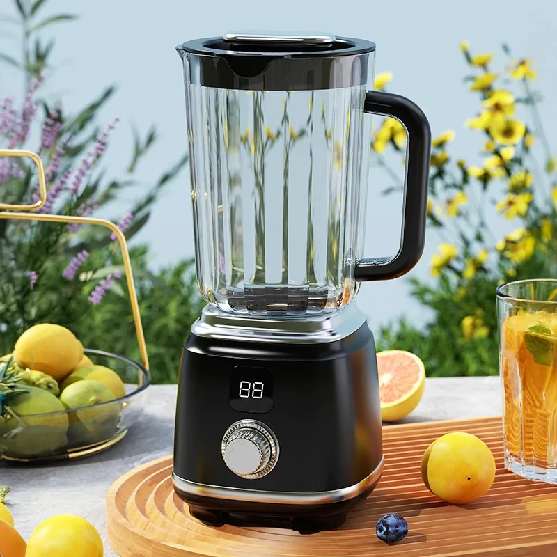 New Digital Display Wireless Rotating Juicer Cup Portable Mini Rechargeable Fruit Blender Multifunctional Household Smoothie