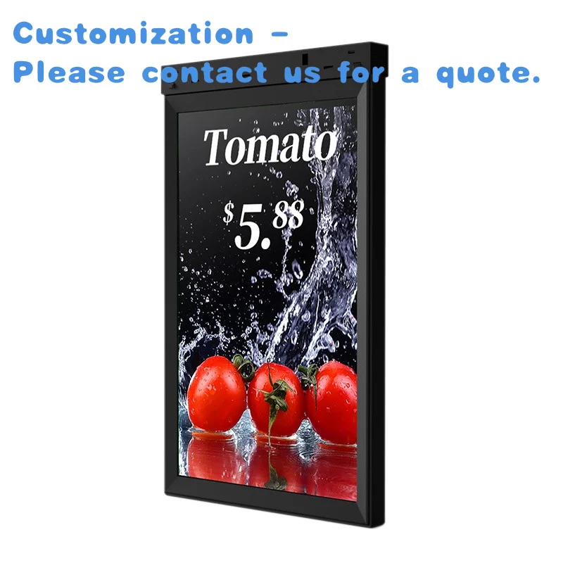 

custom.10.1 Inch LCD Digital Poster Supermarket Indoor Advertising Display Price Shopping Mall Exhibition Hall Signage