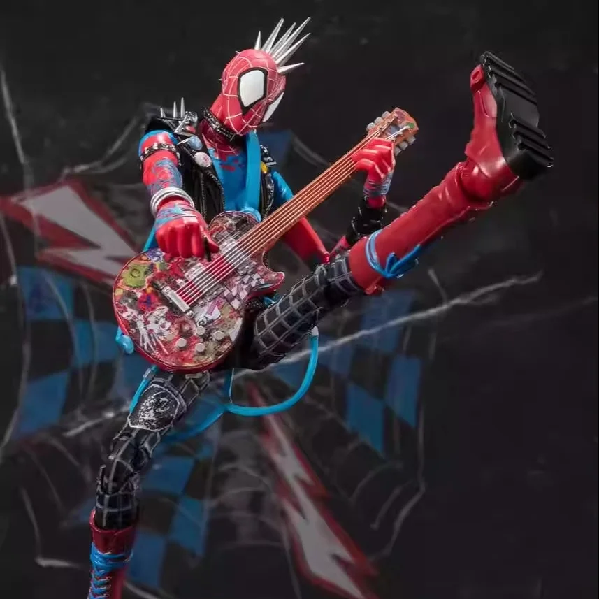 

Pre-Sale Ct Toys Punk Spiderman Action Figure Hobart Brown Anime Across The Spider Collection Figures Marvel Toys Gifts