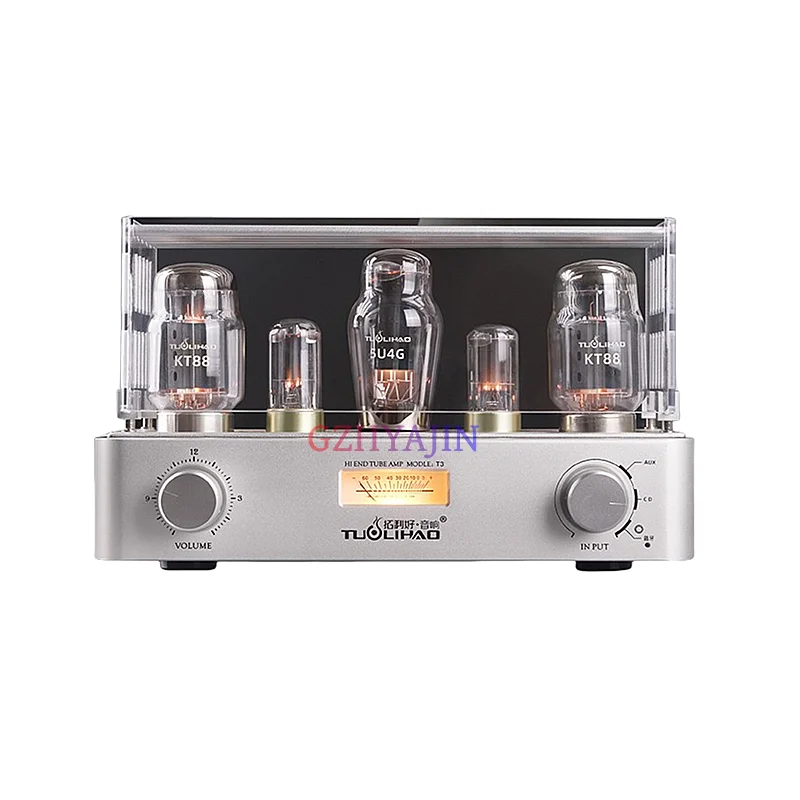 

TuoLiHao T3 20W*2 KT88 Gallbladder Fever HIFI Class A Single ended Electronic Tube Power Amplifier KT88*2, 6N8P*2, 5U4G*1