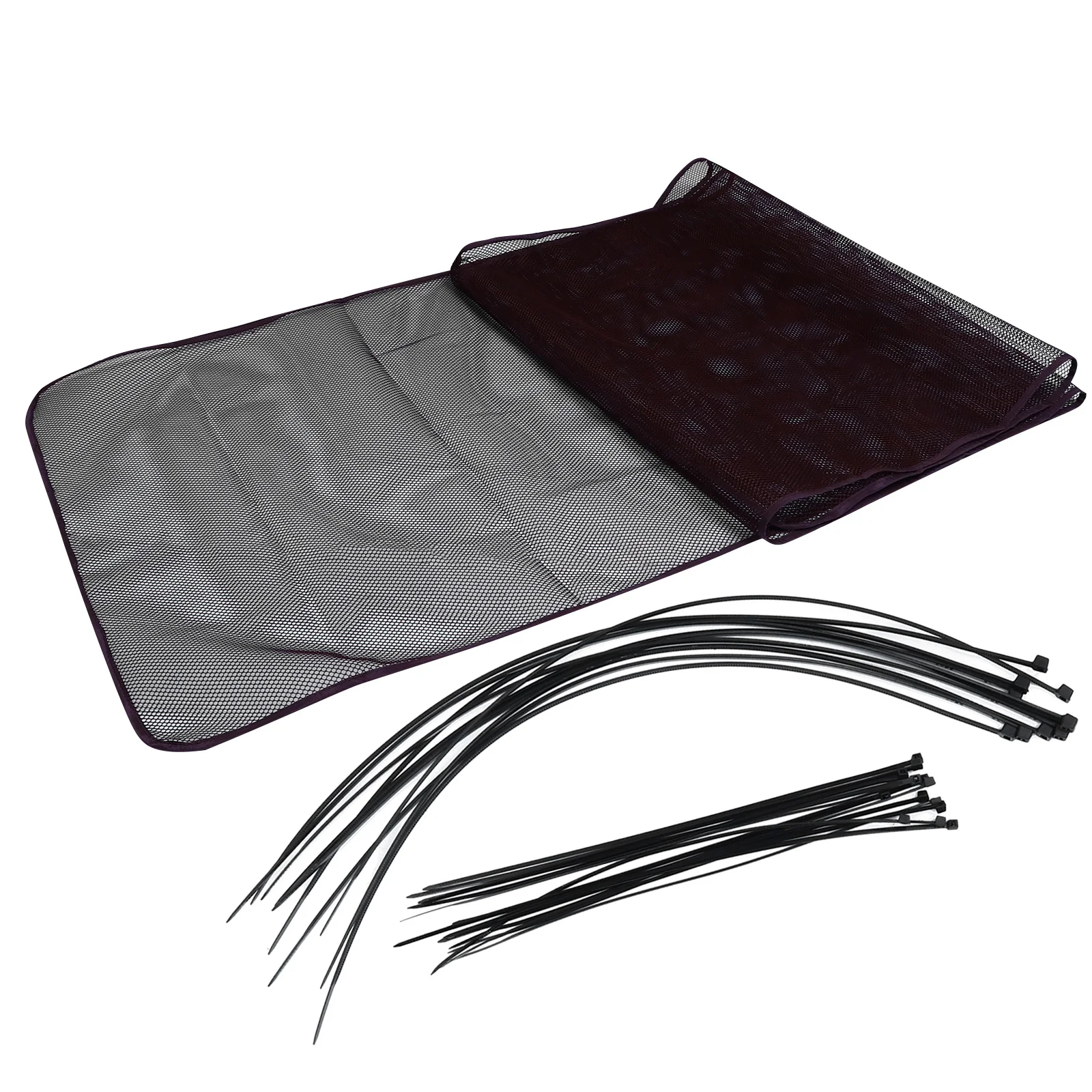 شرفة درج درابزين صافي حارس السلامة شبكة شفافة ناعمة أقصى رؤية سهلة التفكيك #5