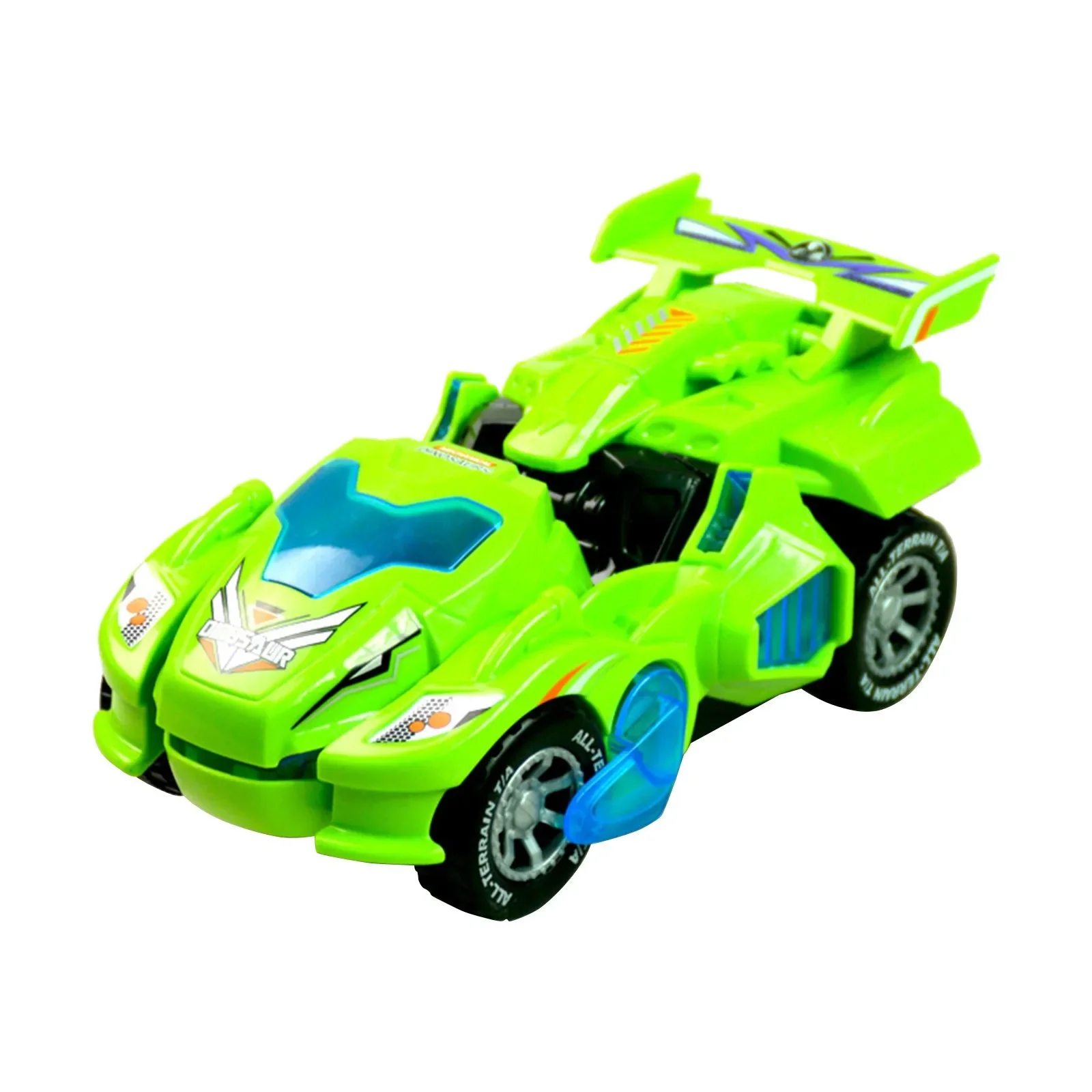 سيارة مشوهة ديناصور ألعاب أطفال أطفال ديناصور تشوه مع مصباح ليد وامض الموسيقى سيارة كهربائية