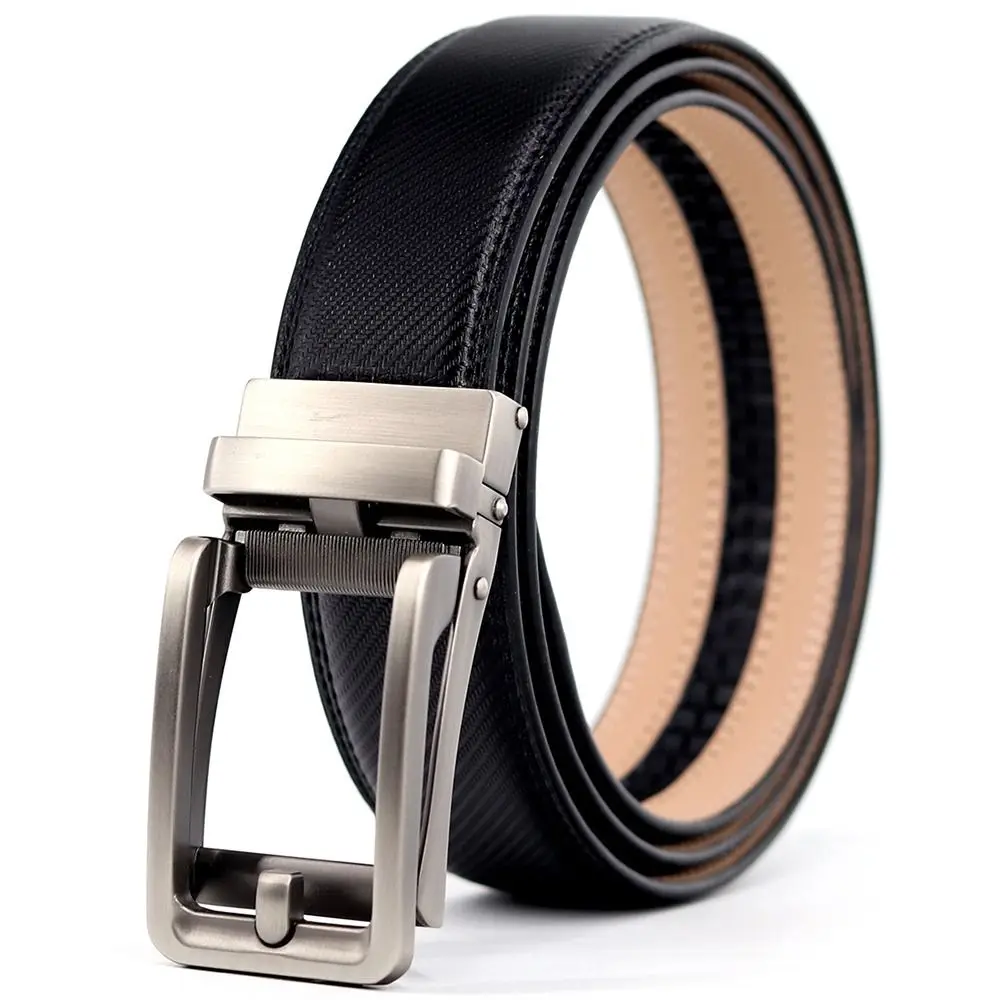 Men\'s Business Alloy Automatic Buckle Unique Men Plaque Belt Buckles 3.2cm Ratchet Men Accessories Designer Belt Buckle