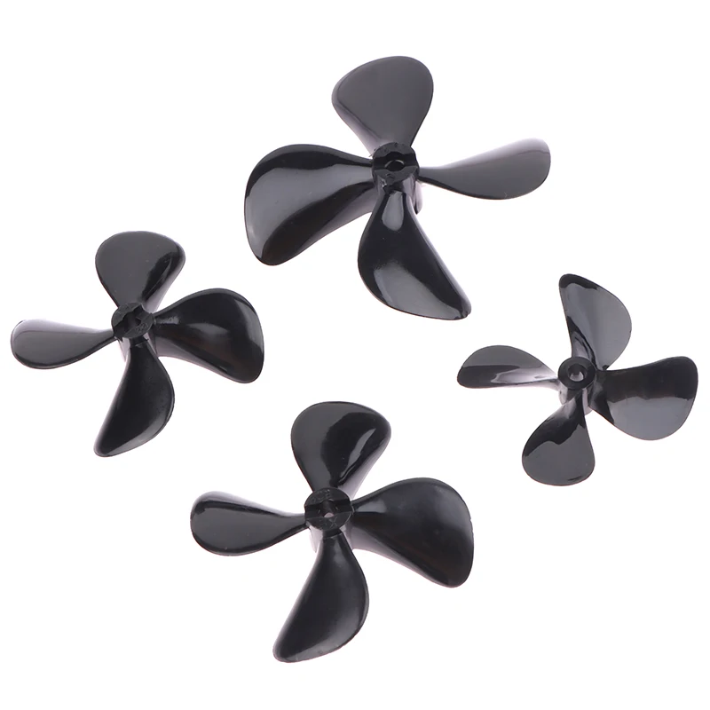

[JT] 2 шт. 4-лопастные пропеллеры для радиоуправляемых лодок, с возможностью вращения в одну и противоположную сторону, высокопрочные, D50/55/60/70 мм