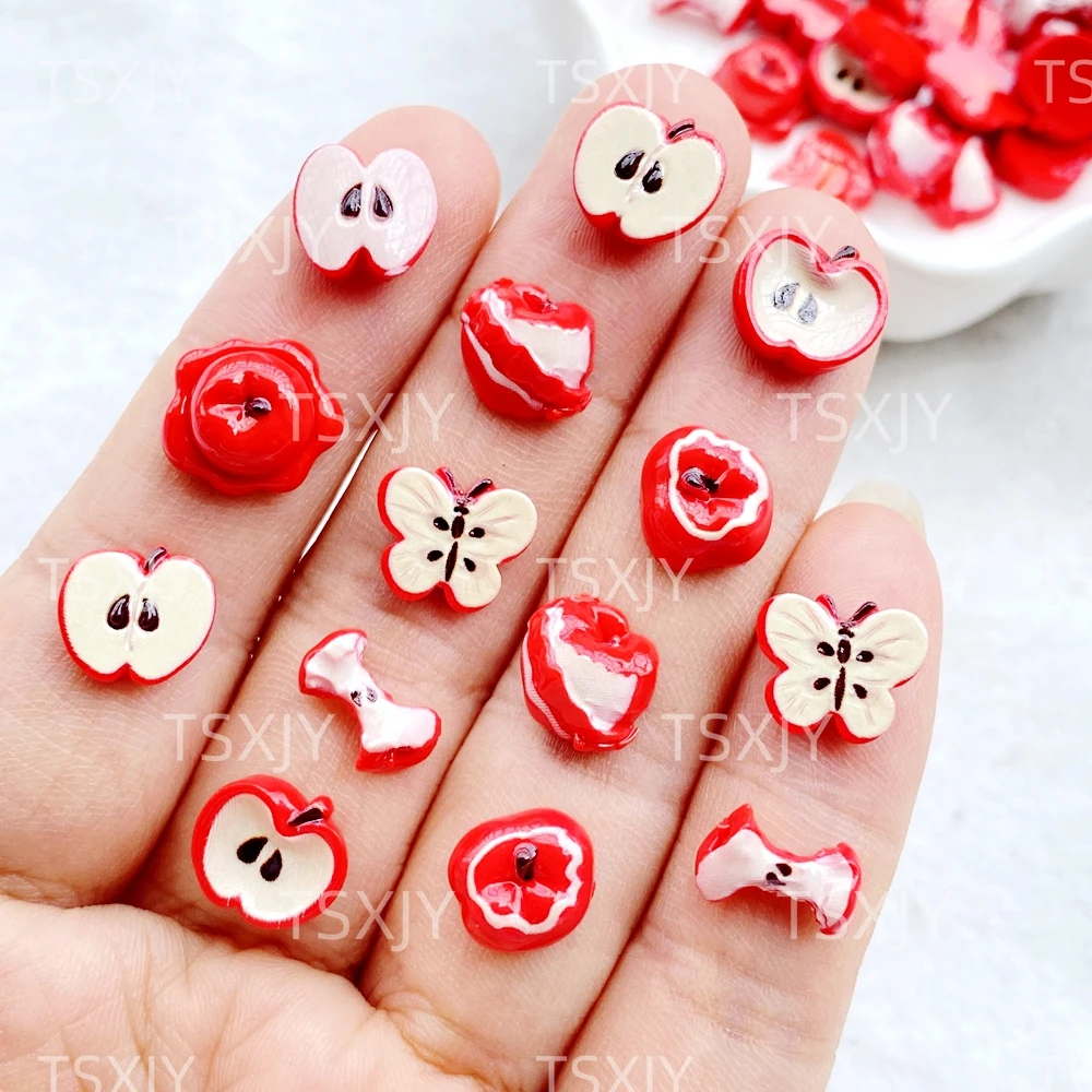 Nail Art Xmas - 50 szt. Nowe Mieszane Ozdoby do