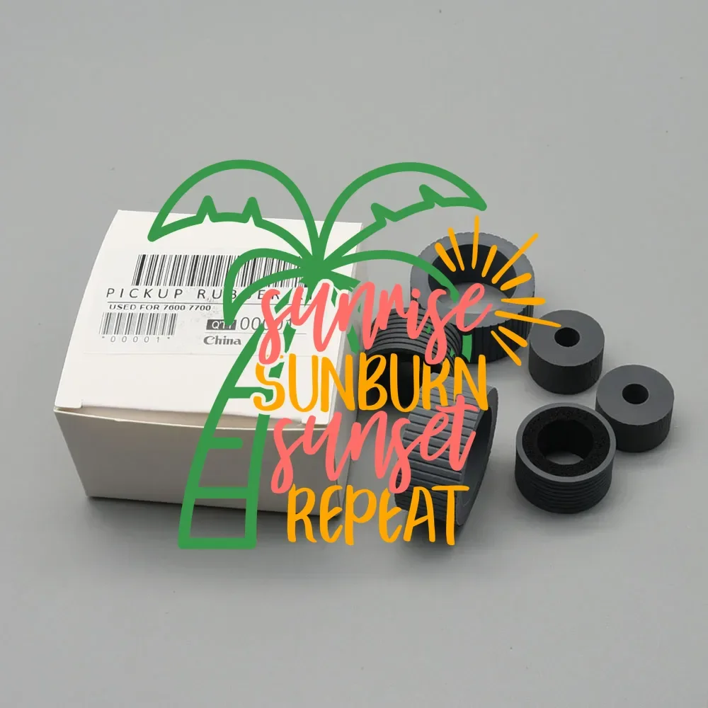 

5SETS PA03740-K010 PA03740-K011 Brake Pick Roller Tire for Fujitsu fi-7600 fi-7700 fi-7700S / fi7600 fi7700 fi7700S