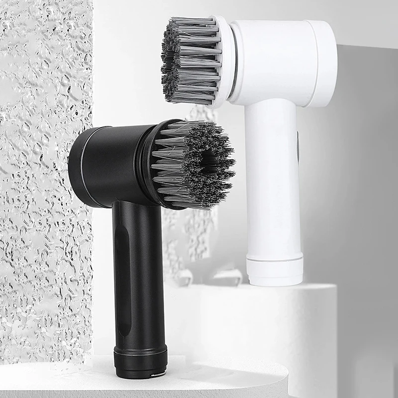 فرشاة تنظيف كهربائية لاسلكية 6 في 1 من Xiaomi، فرشاة تنظيف محمولة للمطبخ والمنزل متعددة الوظائف، رأس بديل للمرحاض #5