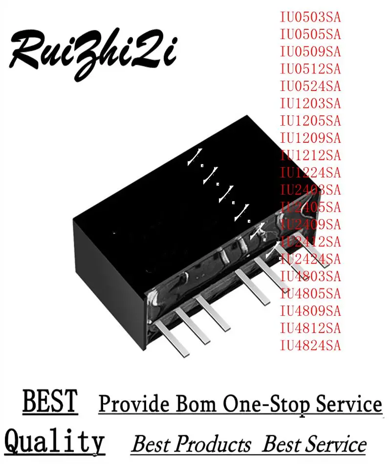 10PCS/LOT IU2403SA IU2405SA IU2409SA IU2412SA IU2424SA IU4803SA IU4805SA IU4809SA IU4812SA IU4824SA 2W Wide 2:1 Input Range