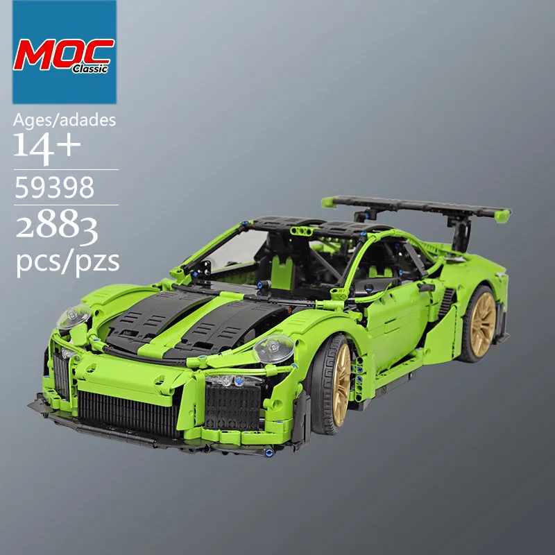 Specially Customized MOC Classic Supercar Technic Model - Trendy Educational Toys - Top Choice Gift for Casual Building Games