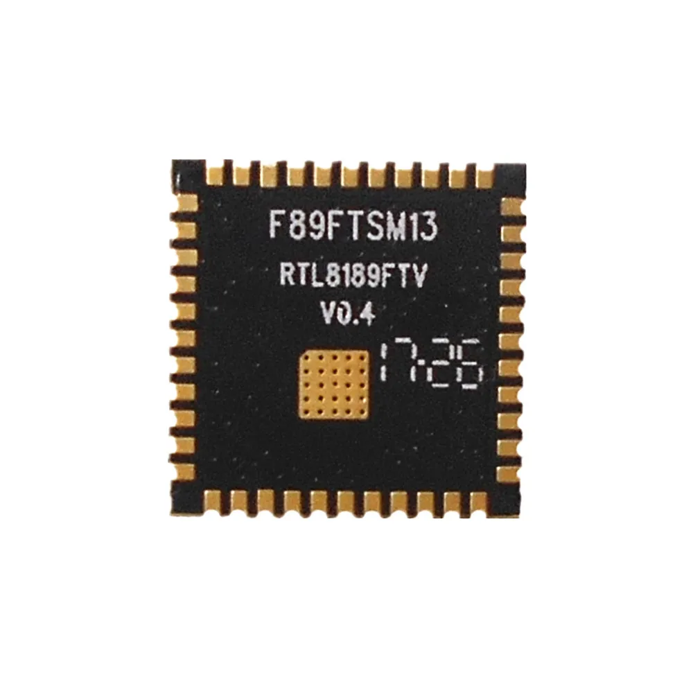 F89FTSM13-W2 RTL8189FTV SDIO2.0 Low cost wireless module wifi module 802.11b/g/n 2.4G 150Mbps 3.3Vdc F89FTSM13