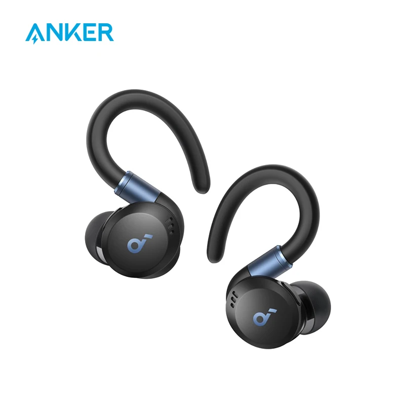 Soundcore by Anker Sport X20 True-Wireless Workout Earbuds Ear Hooks Earphone Bluetooth Wireless Bluetooth Headphones