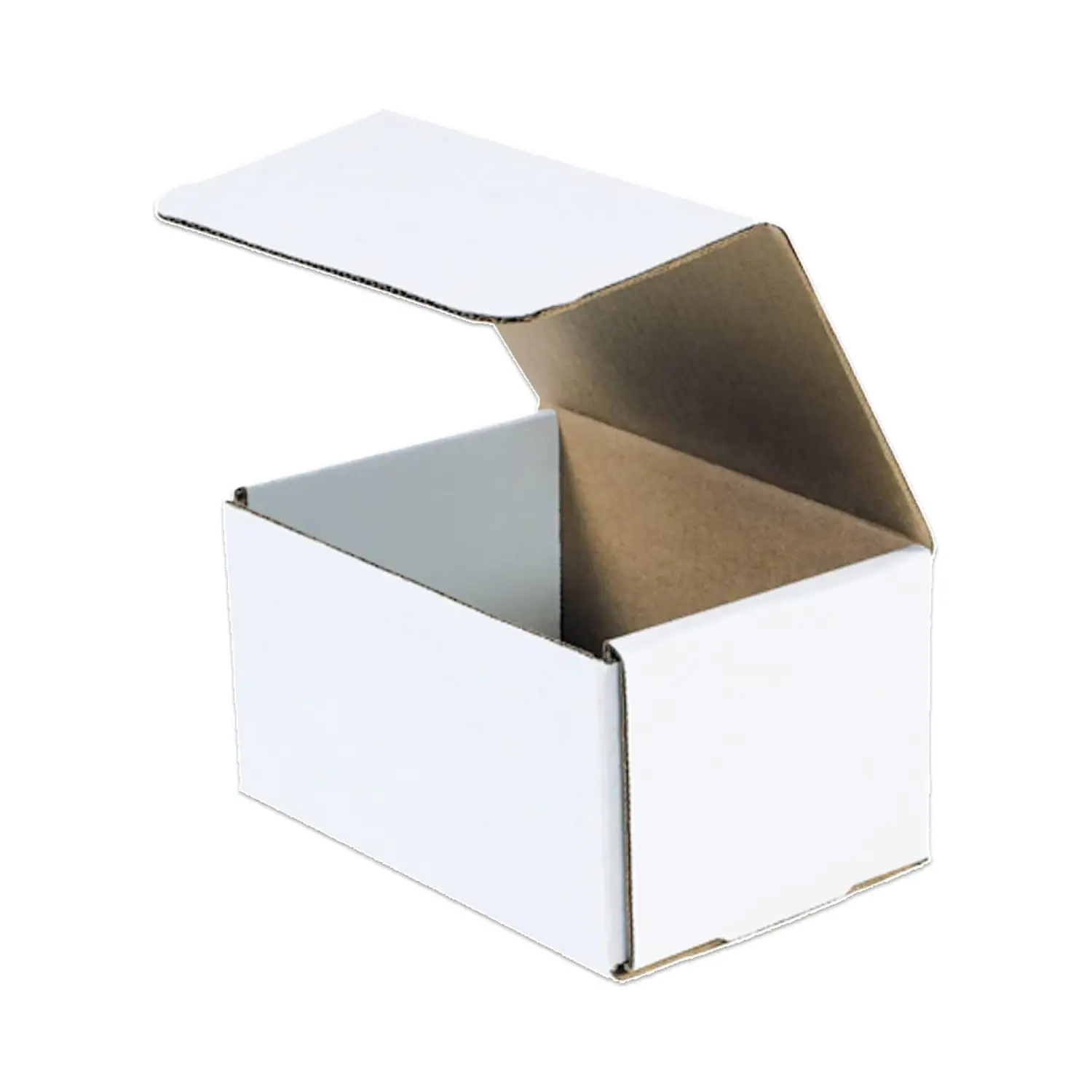 

50-Pack Corrugated Mailer Boxes 7x5x4 Inches, Strong & Easy Assembly for Shipping Moving