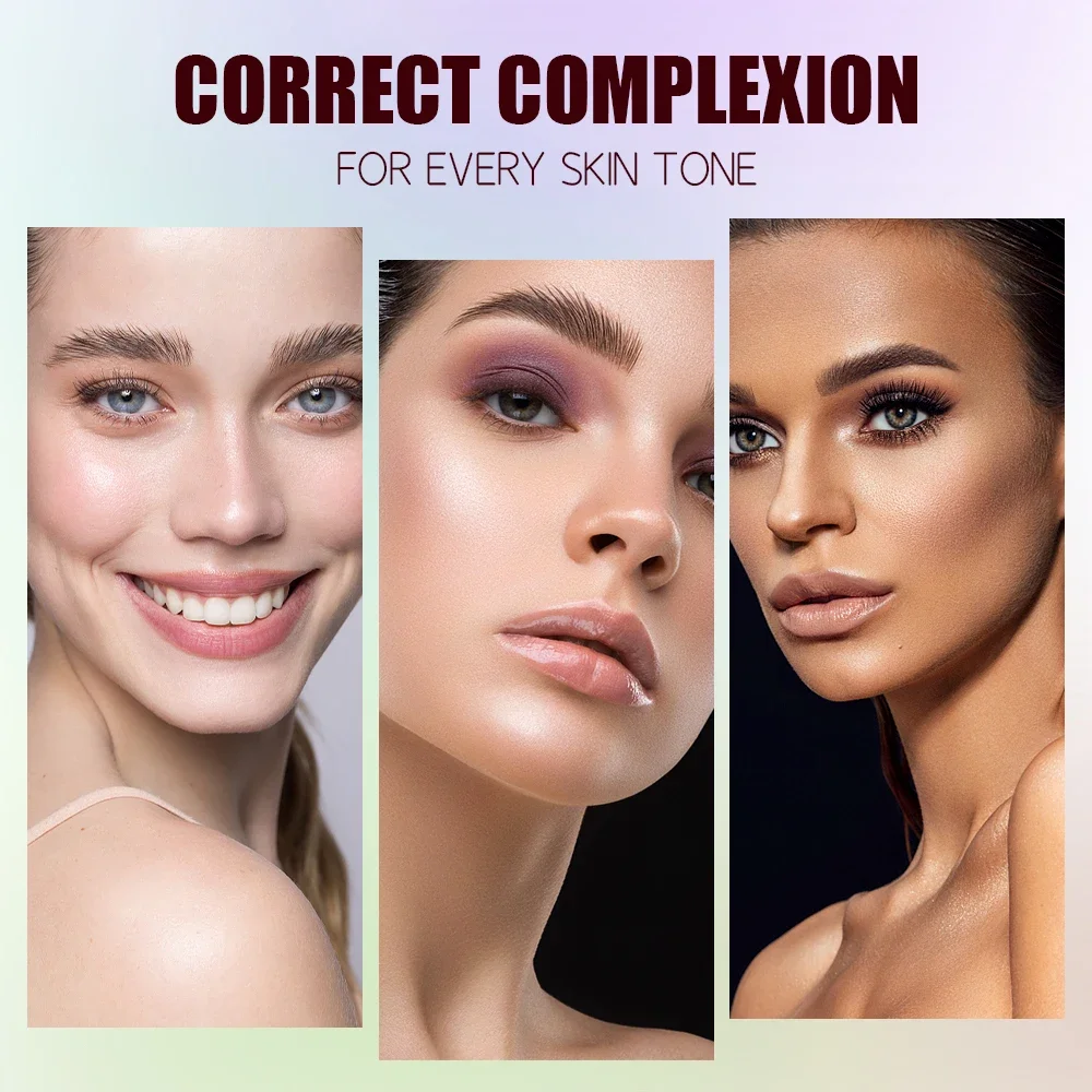 Long-lasting Concealer Palette Moisturizing Cover Dark Circles Acne Marks Natural Makeup Face Contouring Cream Shadow Cosmetics